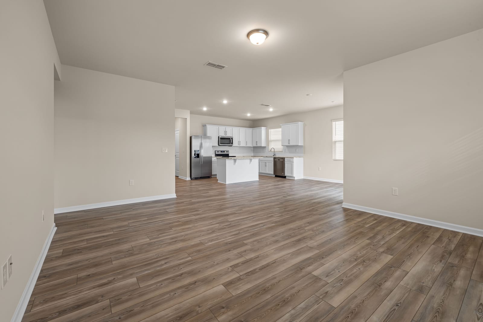 Luxury vinyl plank flooring project serving North Las Vegas homes